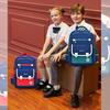 Backpack for A4 Large Elementary School Commuting To School Entrance Green [FANDARE] Kids, Size, Lightweight, Capacity, Boys, Girls, Kindergarten,