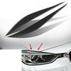 Наклейка-накладка на бровь фары автомобиля Декор из углеродного волокна для BMW 3 14-19 EXV