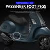 Для Vespa GTS 300 GTS300 GTS Super 2015-2025 Мотоцикл Подножки Педали Задняя Подножка Подножка Пассажирские Подножки Аксессуары