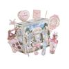 Набор косметики Flower Knows Garden Collection: кремовые губы, румяна, CC-крем, жидкая тональная основа, фруктовый парфюм, подарочный набор из 10 предметов.