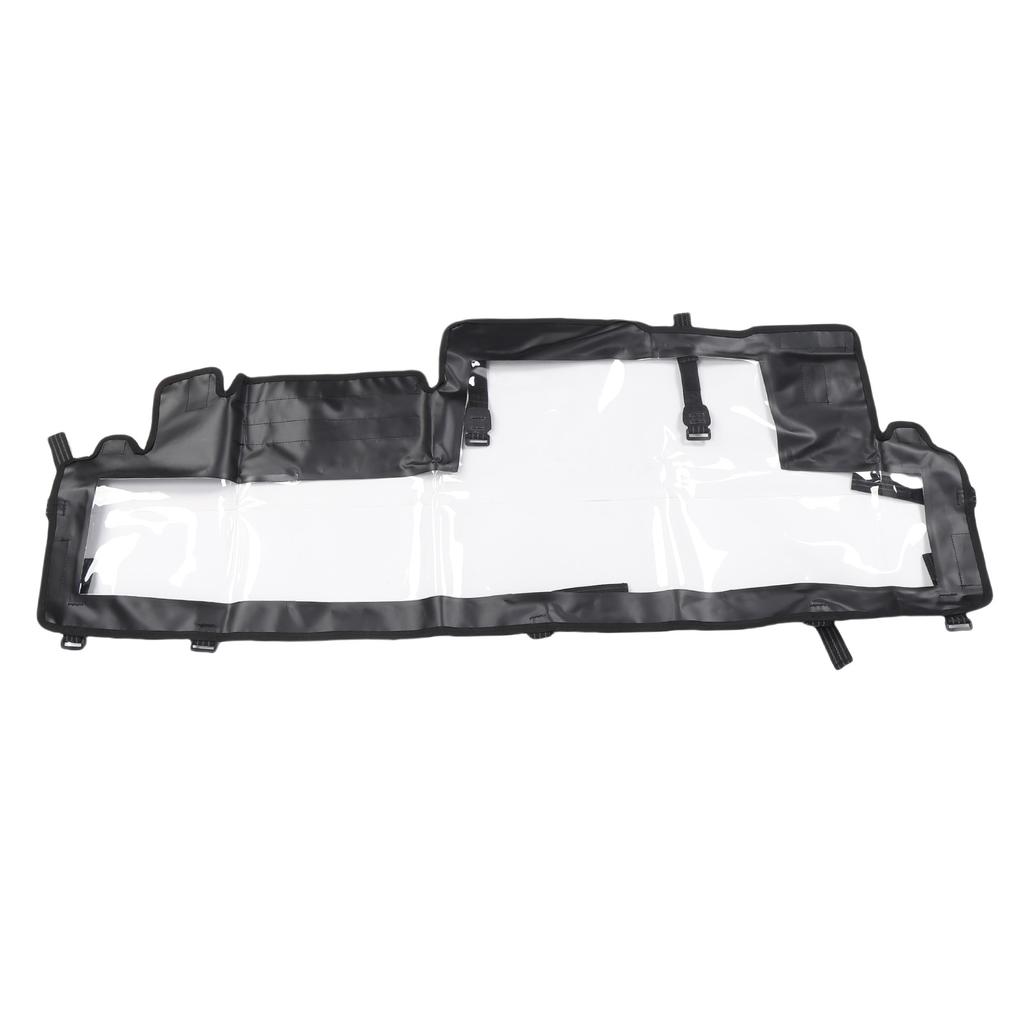 UTV Soft Rear Windshield Excellent Visibility Anti Dust PVC UTV Rear Windscreen Replacement for Maverick X3