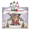 2025 Christmas Gnome Holidays Advent Calendar with Gnome Plush Toys 24 Days Xmas Countdown Calendar for Kids
