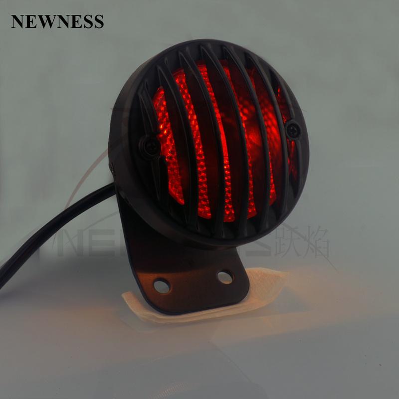 Motorcycle Rear Mount Metal Bracket Tail Light License Grill Bracket For Harley Sportsters Bobber Chopper Rear Stop Light