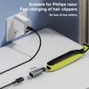 1 шт. Конвертер зарядного устройства 5 В Type-C Адаптер для бритвы для OneBlade QP2724 QP2834 QP1424 QP1924 QP4631 Триммер для бороды