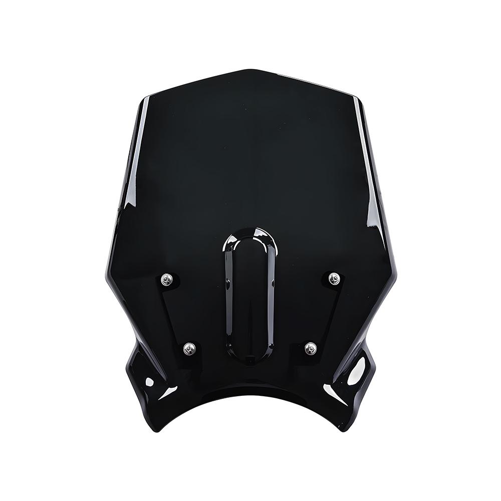 Front windshield air flow deflector fairing suitable for Honda CB650R 2019-2025 and CB1000R 2018-2020 motorcycle accessories.
