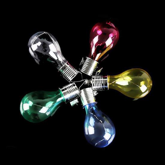Outdoor Colorful Solar Powered LED Light Bulb Party Garden Yard Hanging Lamp