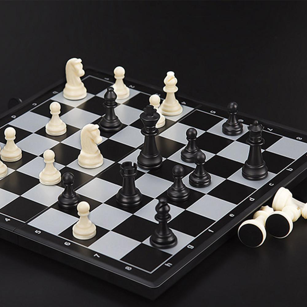 Портативный специальный магнитный набор для шахмат, нард и шашек, большая доска, шашки, развлечения, рождественские дорожные игры для взрослых и детей, подарок