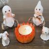 Ghost Campfire Gathering Ghost Campfire Party Resin Ornament Halloween Decoration