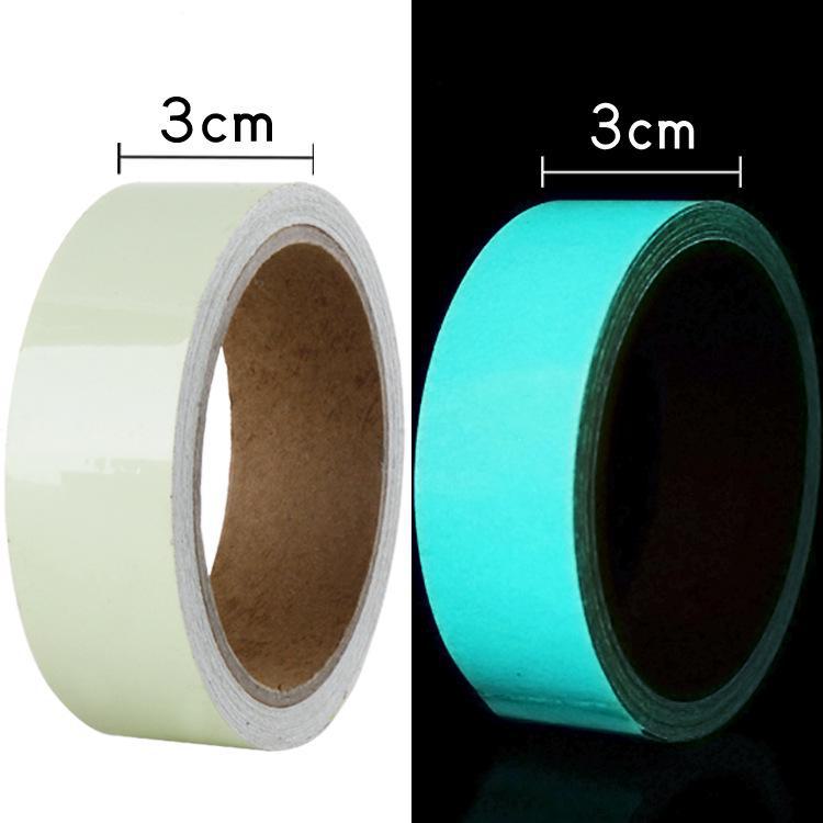 Ультраяркая светящаяся наклейка на стену и пол для идентификации выключателей и безопасности на лестнице