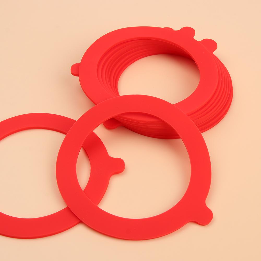 Storage Canning Accessories Rubber Seals Rings Jar Gaskets Mason Jars Gaskets Silicone Seals