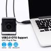 ELP 1 Megapixel Fisheye Lens HD Mini USB CMOS OV9712 720P Compatible with 1MP Web PC External USB Webcam, Wide-Angle Camera, Sensor, H.264 Webcam,