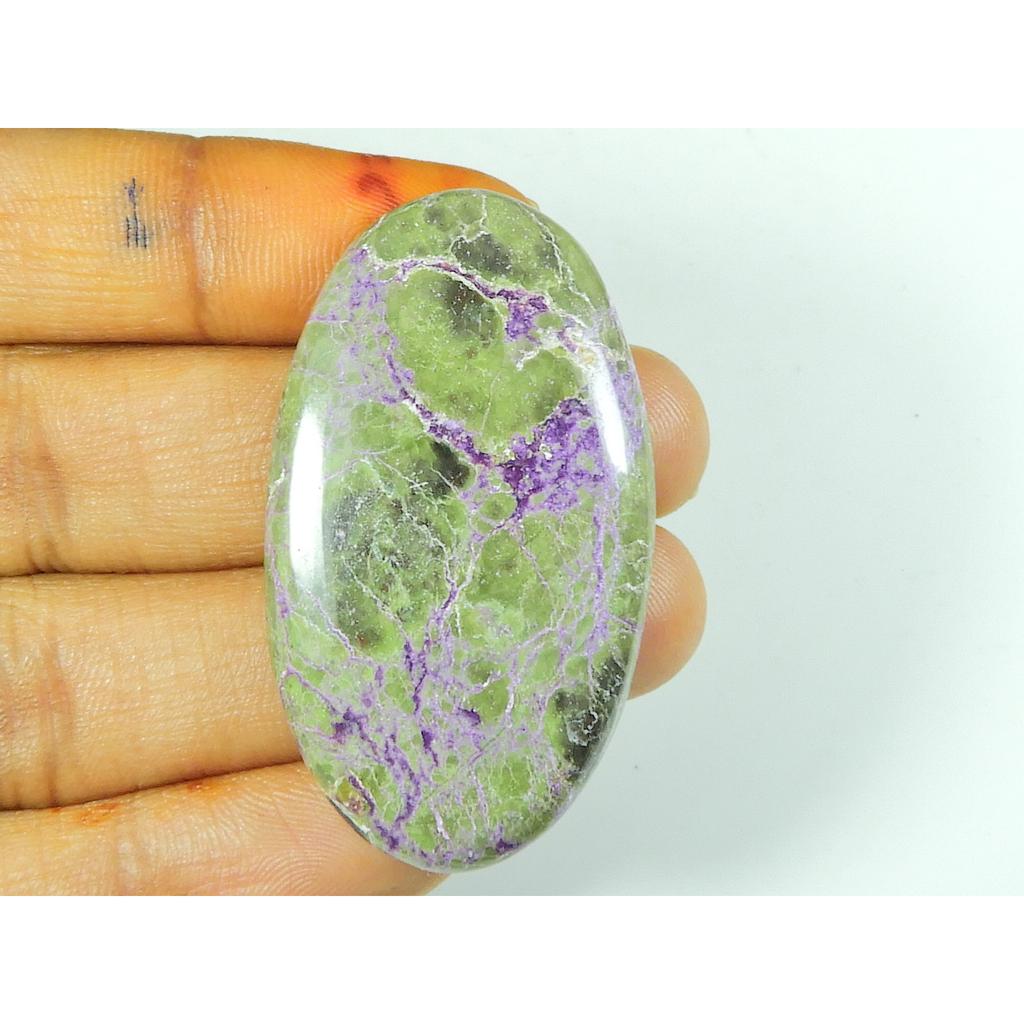 24X43X05 MM натуральный стихтит овальной формы кабошон россыпью драгоценный камень 42 карата. СК-4776