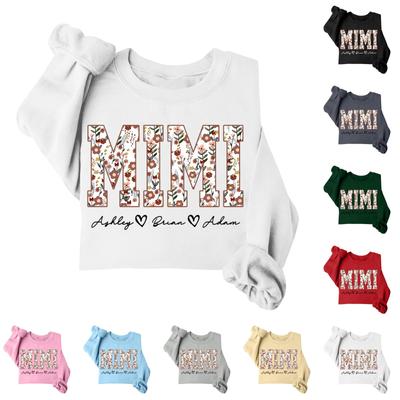 Женский пуловер с принтом, блузка с круглым вырезом, заниженными плечами и длинными рукавами