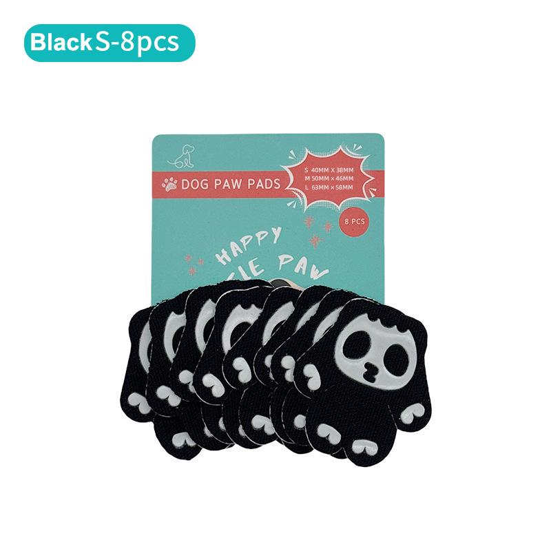 8 шт. противоскользящие накладки на лапы для собак, защитные наклейки на лапы собак, более прочные, удобные наклейки на ноги, товары для животных