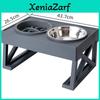 Подставка из нержавеющей стали для питомцев с миской для медленного кормления для маленьких питомцев и комфорта