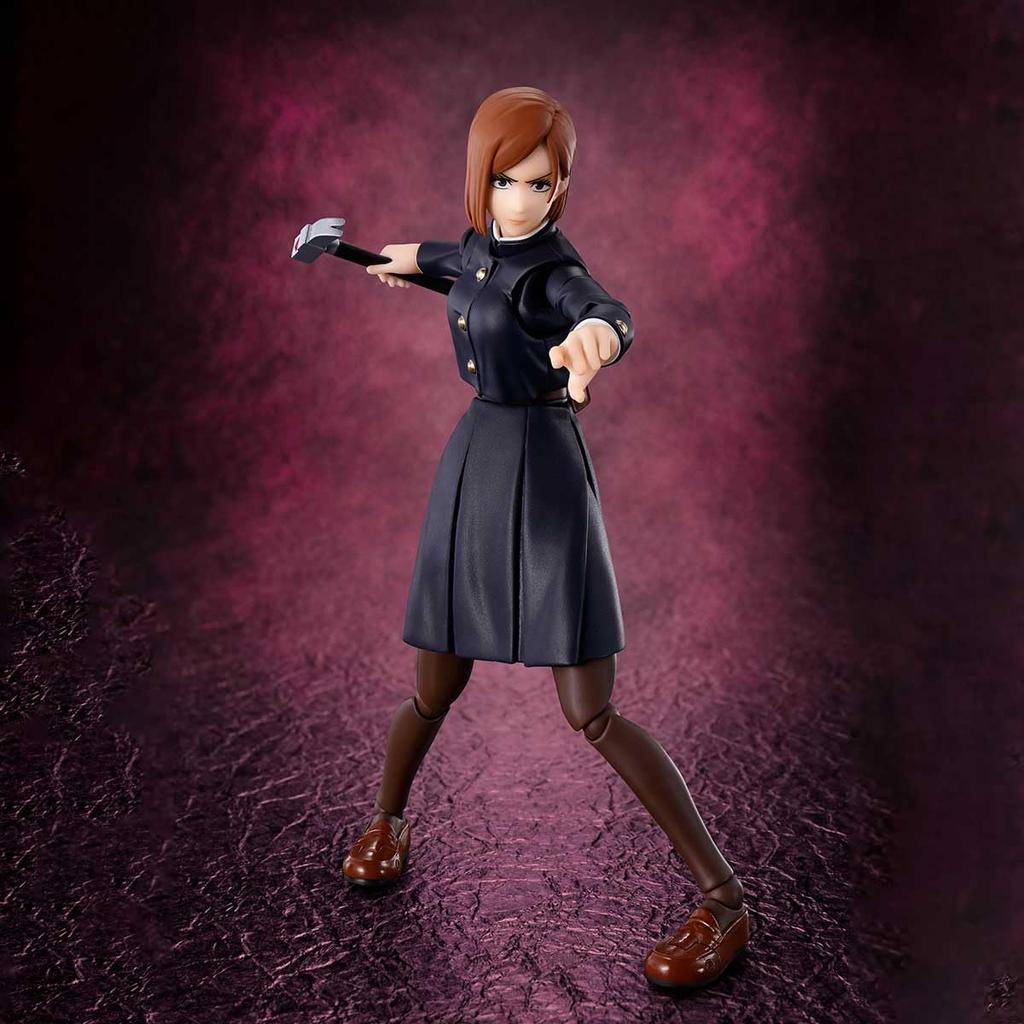 TAMASHII NATIONS Jujutsu Kaisen Kugisaki Nobara Approximately 135mm Painted Movable Figure 203132 S.H.Figuarts PVC/ABS