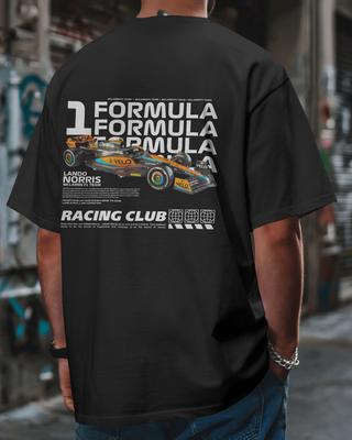 Футболка с фан-артом Ландо Норриса F1 McLaren Racing Графическая унисекс футболка