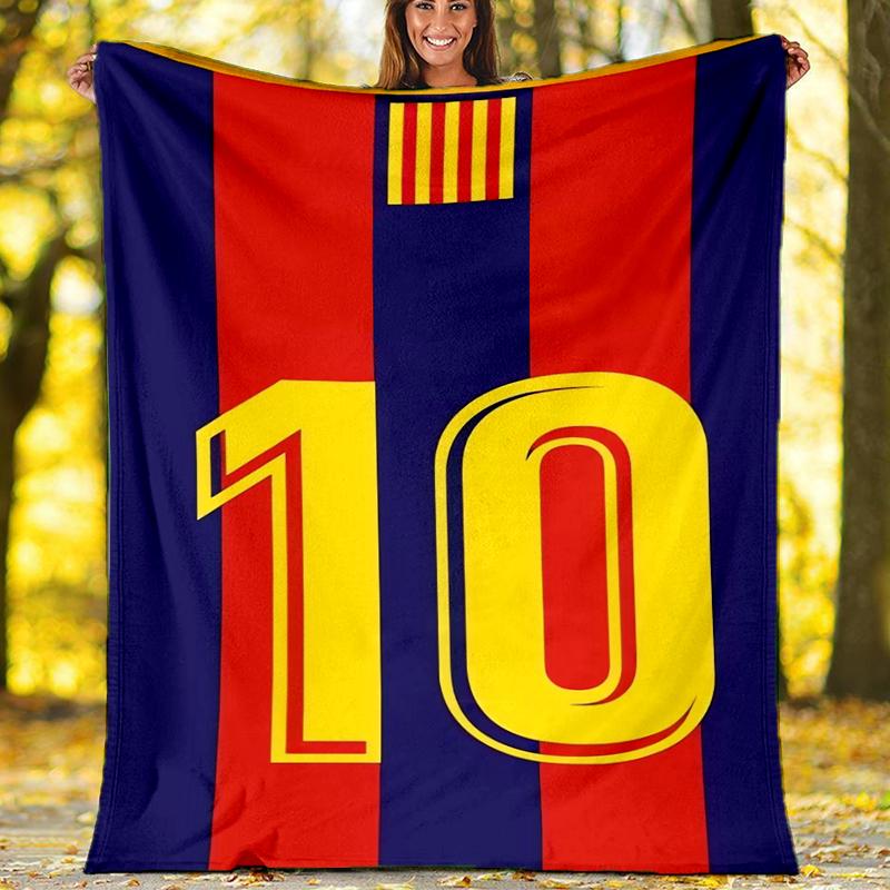 10 Theme Printed Blanket - Perfect for Couch, Bed, Travel & Outdoor Use | Machine Washable, Cozy & Durable.