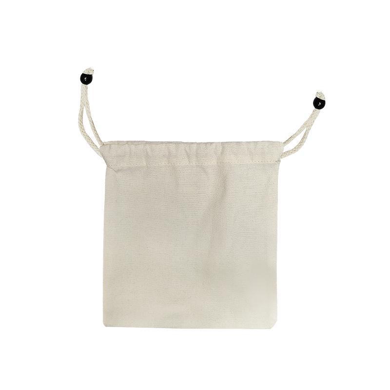 Custom Logo Cotton Drawstring Jewelry Pouch