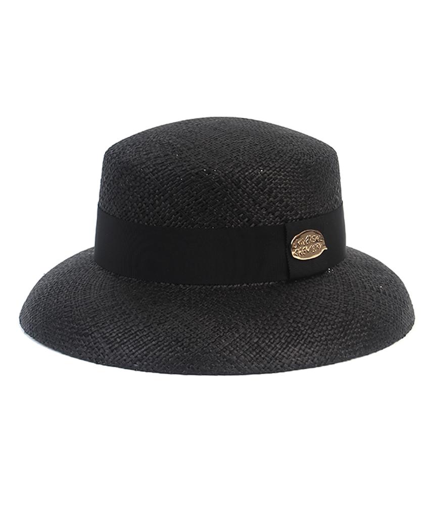 Юнибеосйолькемистеули Бау Боул Черная Шляпа Панама Летняя Федора