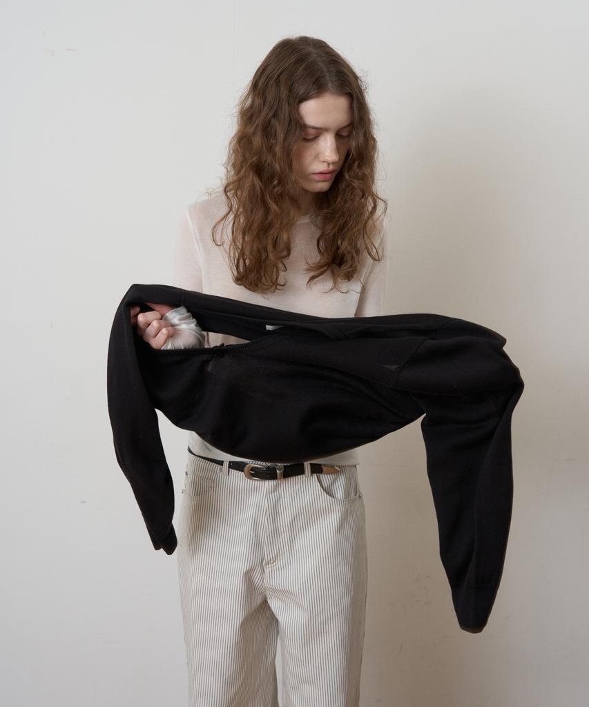 FROMWHERE Daily Tension T-Shirt Ivory