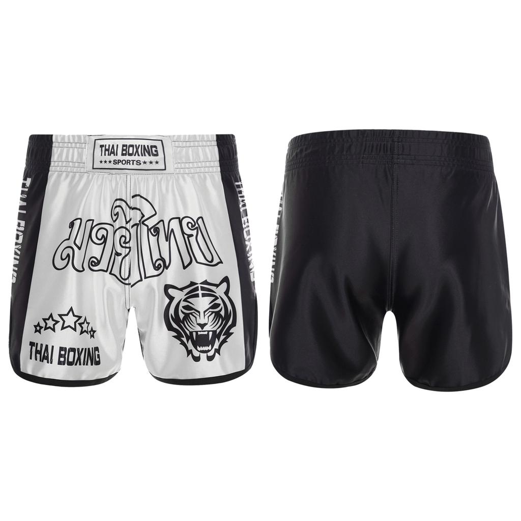 Детские шорты для мальчиков, шорты для бокса, кикбоксинга, боевых искусств, тренировочные шорты для тренировок в тренажерном зале, одежда для бокса