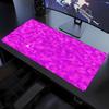 Extra Large Deskmat Pixel Geometric Block Print Stitched Border Anti‑Slip Rubber Base Smooth Mat For Gaming Home Office Table
