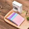 5pcs/lot Soft Suede Glasses Cloth Microfiber Glasses Clean Glasses Cleaner Cleaning Wipes Lens Phone Screen Female