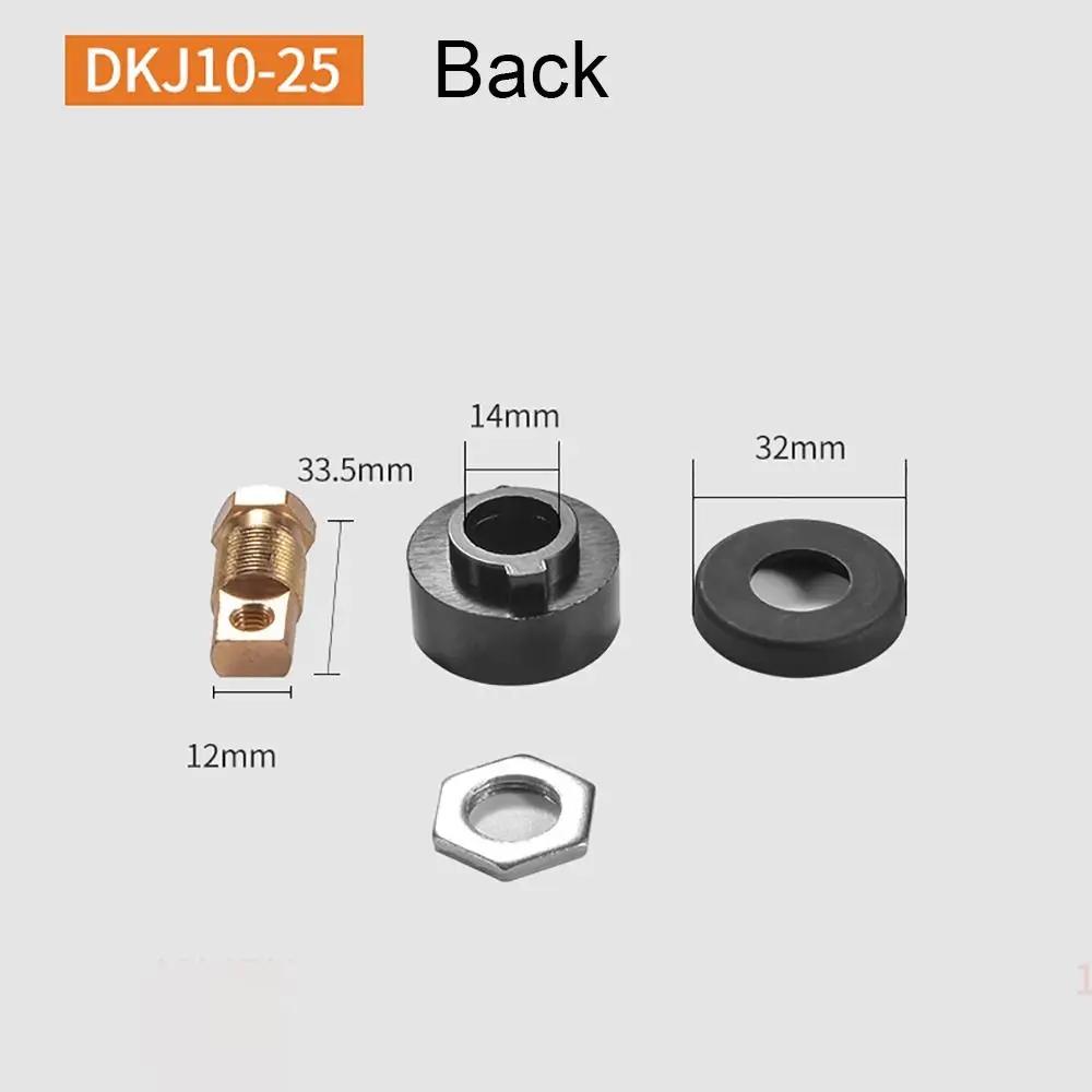 1Pcs New Quick Connector Tool Fast Connector Single Plate Rear Plate Welding Machine Front/Rear Panel European DKJ10-25 35-50