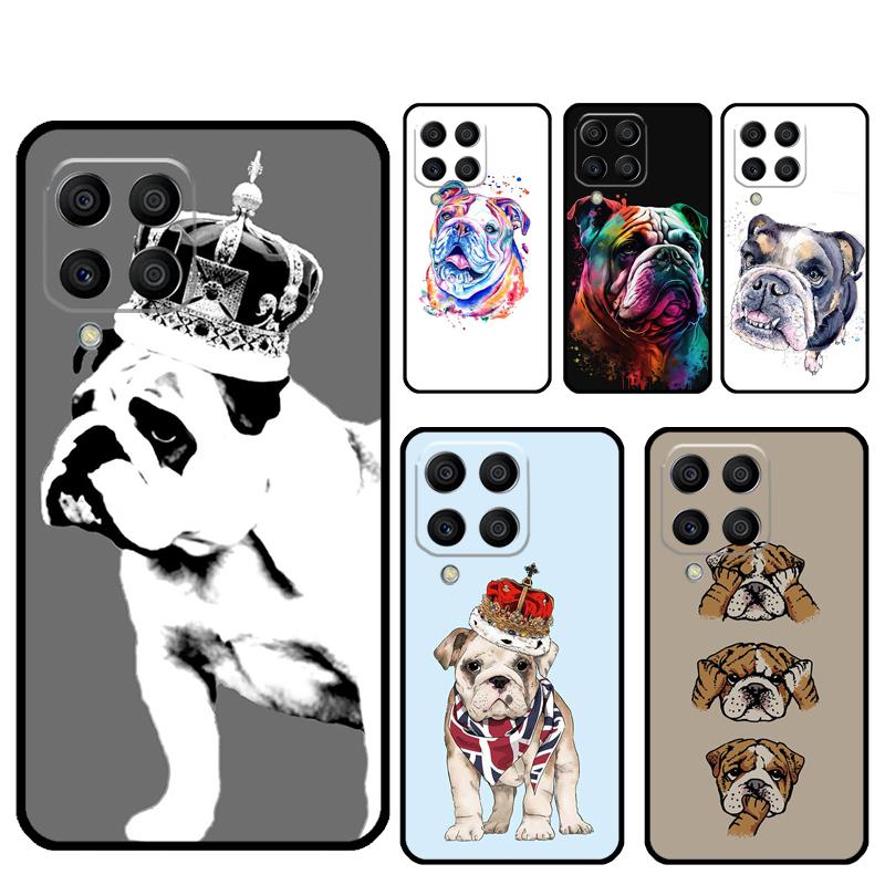 British Bulldog For Samsung Galaxy M11 M21 M31 M12 M13 M14 M15 M35 M34 M54 M33 M53 M32 M52 M06 M16 M55 Case