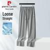 Pierre Cardin Мужские повседневные брюки прямого кроя из ледяного шелка