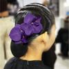 Flower Pattern Orchid Flower Hair Clip Large Size Headdress New Barrettes Ornament