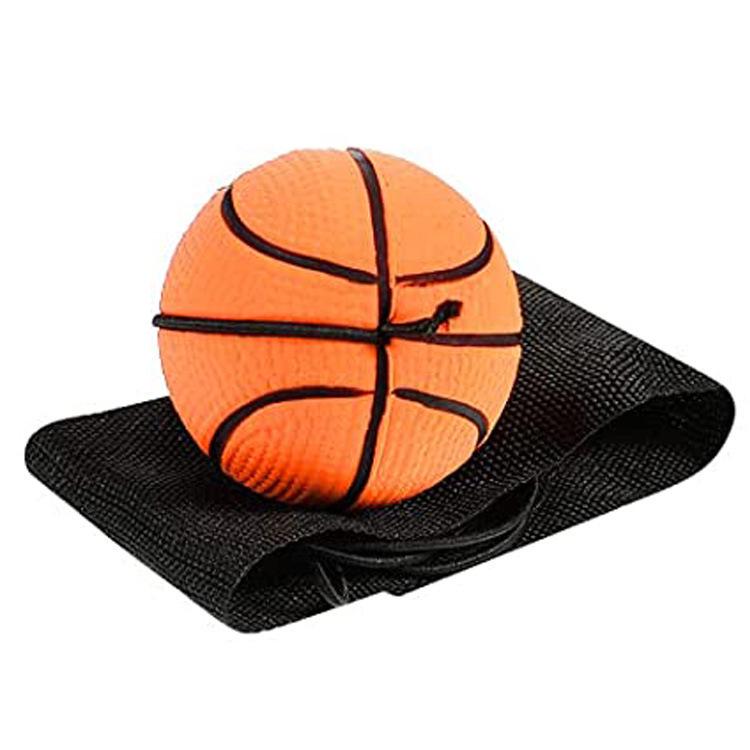 6CM Elastic Rubber Wrist Ball with Rope for Fitness and Play