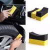 Good Car Wash Sponge Polishing Washing Cleaning Sponge Tire Wheel Car Sponge Anti-dead Angle Sponge Compound Cleaning Pad Household Brush Waxing