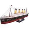 Puzzle 3D Lumineux - Bateau Titanic - Jeu De Construction - EXPLORA - 266 Pièces - Dès 8 Ans
