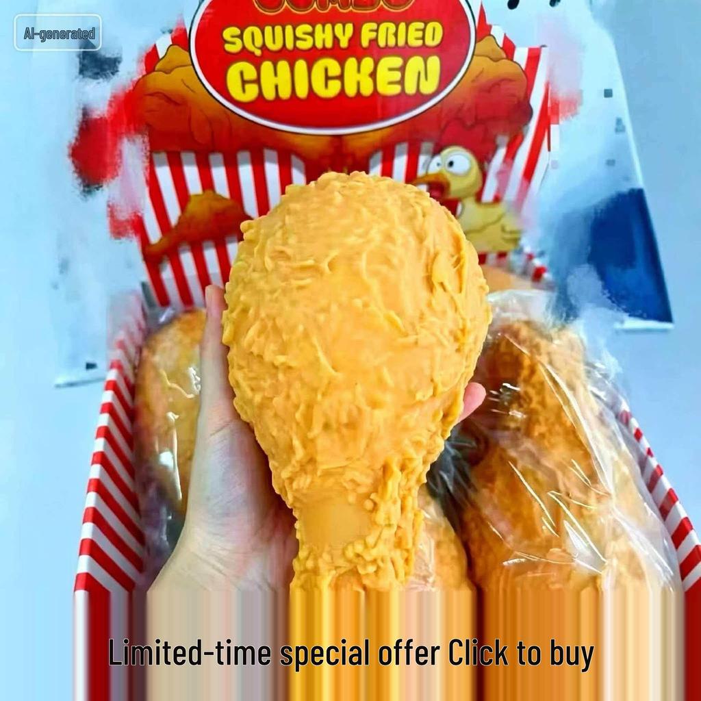 Гигантская мягкая игрушка - ножка жареной курицы - Снятие стресса и развлечение