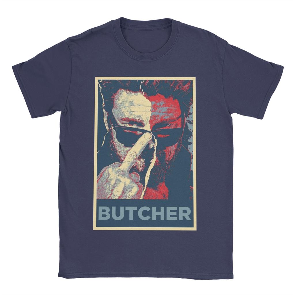 Novelty The Boys Billy Butcher Hope TShirt Unisex WOMEN Round Neck Pure Cotton T Shirt Short Sleeve Tee Shirt Plus Size Tops