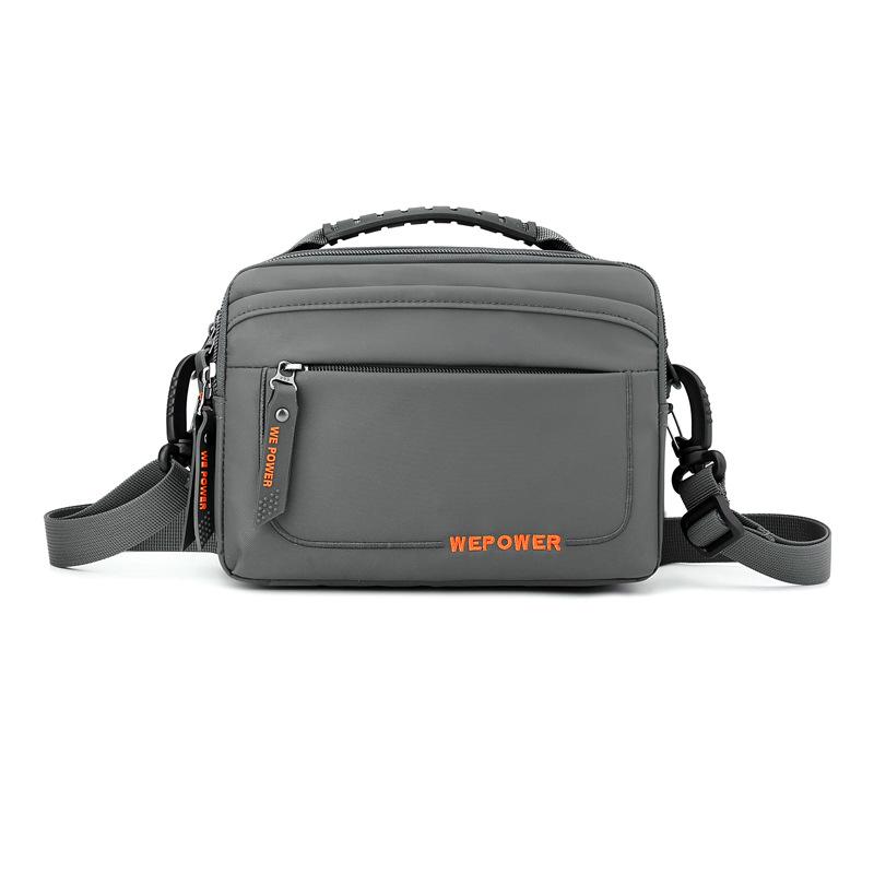 Casual Men's Messenger Bag Anti-splashing Outdoor Shoulder Bag Multi-functional Travel Fanny Pack Hanging Bag