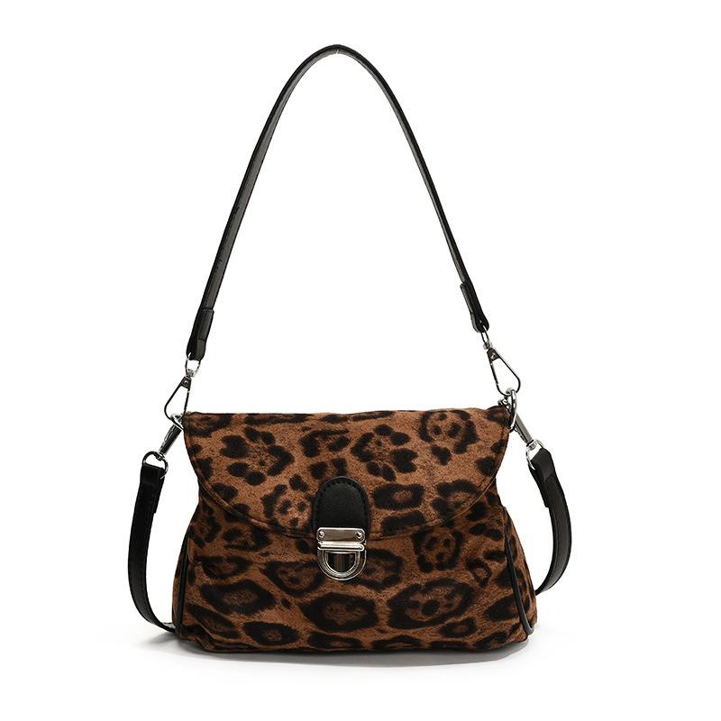 Нишевая дизайнерская сумка-мессенджер женская сумка текстурированная сумка на плечо женская новая модная высококлассная сумка с леопардовым принтом