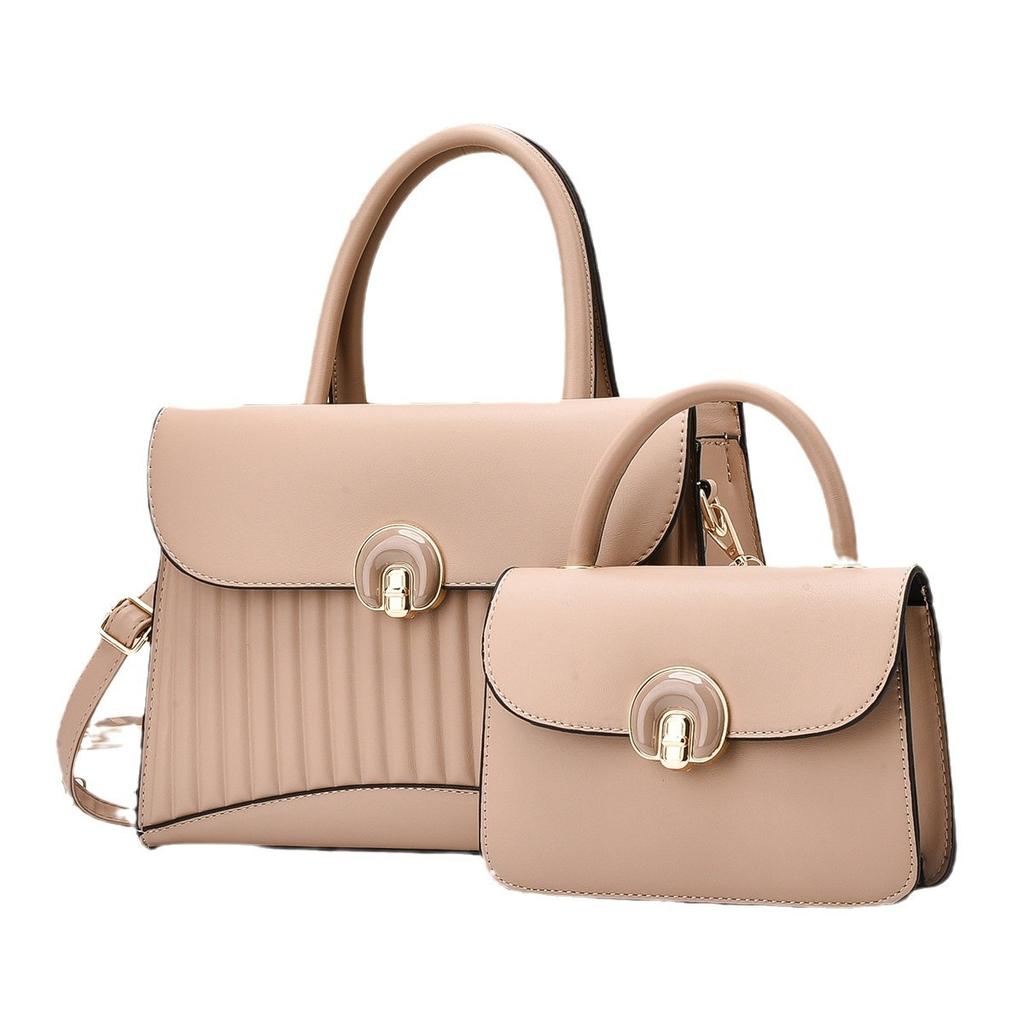 Large Capacity Bag for Women New Multi-piece Set for Women's Handbags Fashionable Trendy Commuter One-shoulder Mother-child Bag