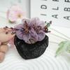 Кристаллический корейский пучок снуд милые заколки для волос сетка винтажный цветок пучок для волос профессиональный головной убор