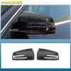 Side Mirror Cap Covers For Mercedes Benz W176 W246 W212 W204 C117 X156 X204 W221 C218 A B C E S CLA GLA GLK Class Black Replace