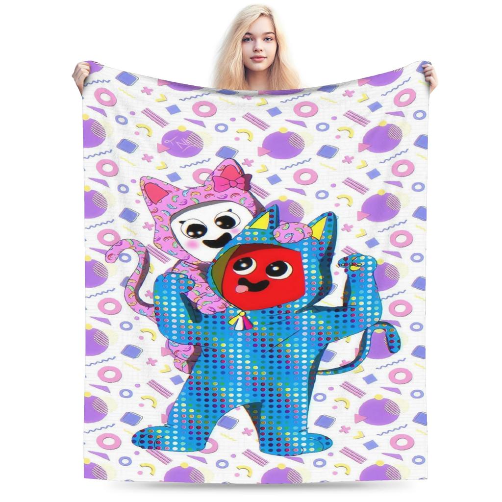 Gartens of Banbans Plush Blanket Children  Flannel Throw Blanket For Couch Chair Warm Soft Customized Quality Bedspread