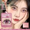 Eyeshare 1 пара розовых контактных линз для глаз, натуральные розовые контактные линзы для глаз, косметика для студентов, ежегодная косметика