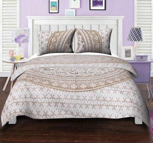 Постельное белье с индийской мандалой, пуховое одеяло/дуна/пододеяльник королевы/короля/одинарного размера, плед