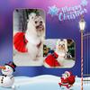 Cat Puppy Dress Winter Outfit Animals Costume Dogs Clothes Warm Coat Christmas Dog Dresses