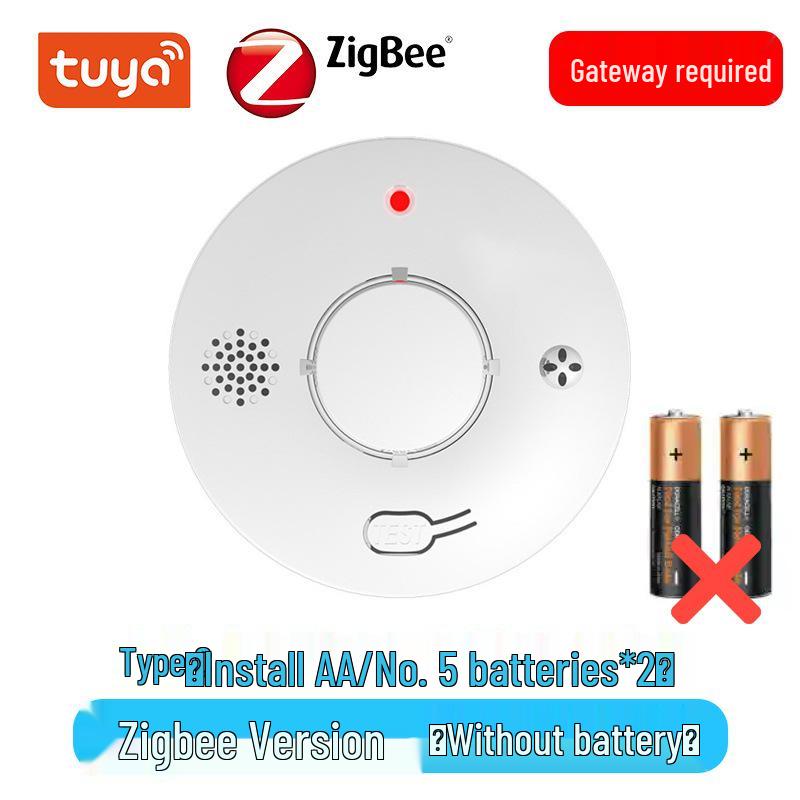Умный WiFi-датчик дыма Tuya с оповещениями на мобильный телефон