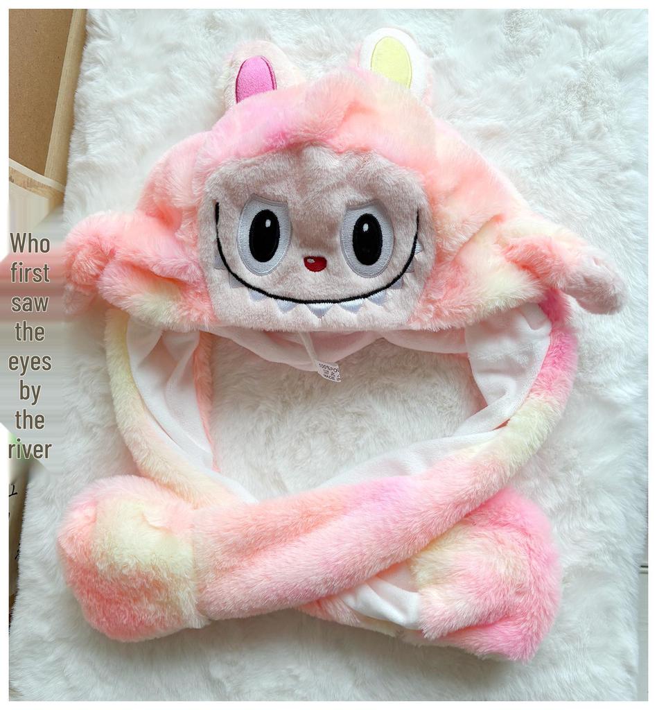 Креативная шляпа куклы-эльфа - Милый, Забавный, Движущийся головной убор для детей, Игрушка для снятия стресса и исцеления