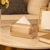 Modern Style Napkin Paper Box Light Luxury Napkin Holder Durable Tissue Holder  Coffee Table