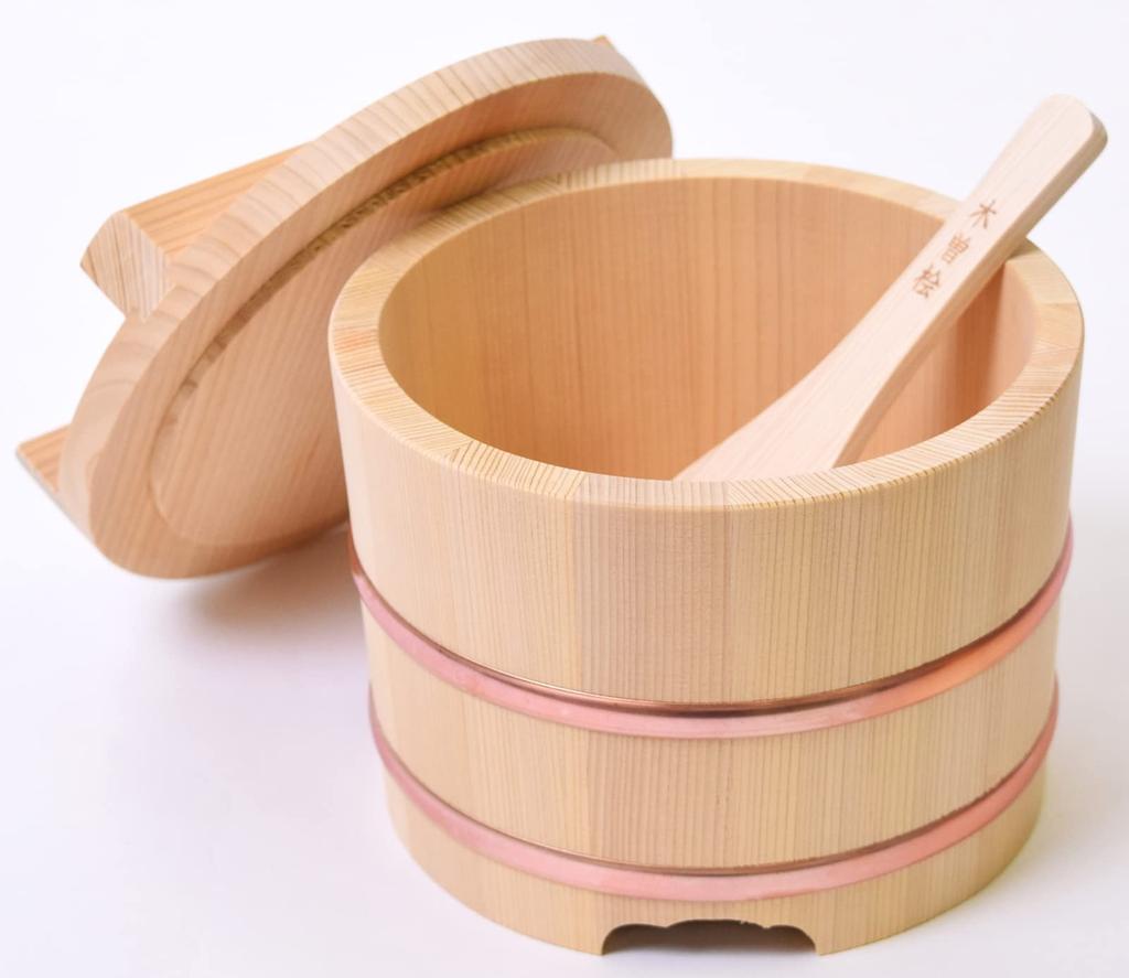 Kiso Crafts Kiso Sawara Nosebitsu 15см с маленькими буквами-ковшами (2 чашки)